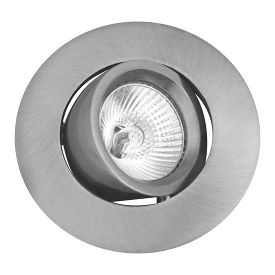 Picture of 50W Round Satin GX5.3 Directional 12V Spotlight