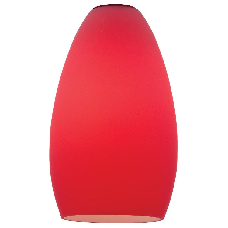 Foto para Inari Silk Red Champagne Pendant Glass Shade