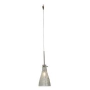 Foto para 35w Cavo GY6.35 Bi-Pin Halogen Dry Location Bronze Crystal Italian Wire Glass UJ Mini Pendant excluding Mono-Pod