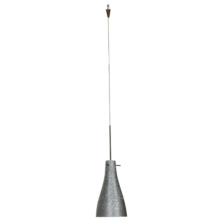 Foto para 35w Cavo GY6.35 Bi-Pin Halogen Dry Location Bronze Metal Italian Wire Glass UJ Mini Pendant excluding Mono-Pod