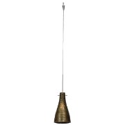 Foto para 35w Cavo GY6.35 Bi-Pin Halogen Dry Location Brushed Steel Gold Italian Wire Glass UJ Mini Pendant excluding Mono-Pod