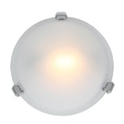 Foto para 75w Nimbus R7s J-78 Halogen Damp Location Chrome Frosted Flush-Mount