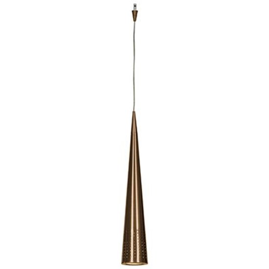 Picture of 50w Apollo GU-5.3 MR-16  Halogen Dry Location Bronze Steel Pendant excluding Mono-Pod (CAN 1.25")