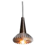 Foto para 5w Tungsten Module Dry Location Brushed Steel LED Pendant with 360 (CAN 1.5"Ø4.5")