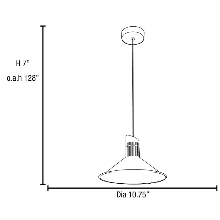 Foto para 7w Pulse MODULE Dry Location Chrome Clear LED Sphere Pendant (CAN 2.5"Ø4.5")