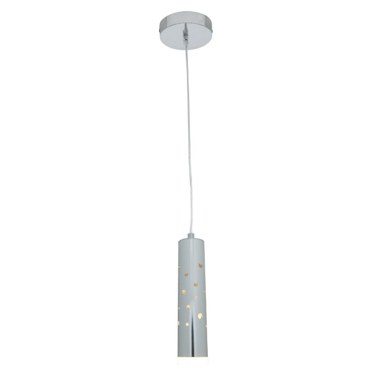 Foto para 7w Rain Module LED Dry Location Chrome ACR Pendant (CAN 1.6"Ø7.25")