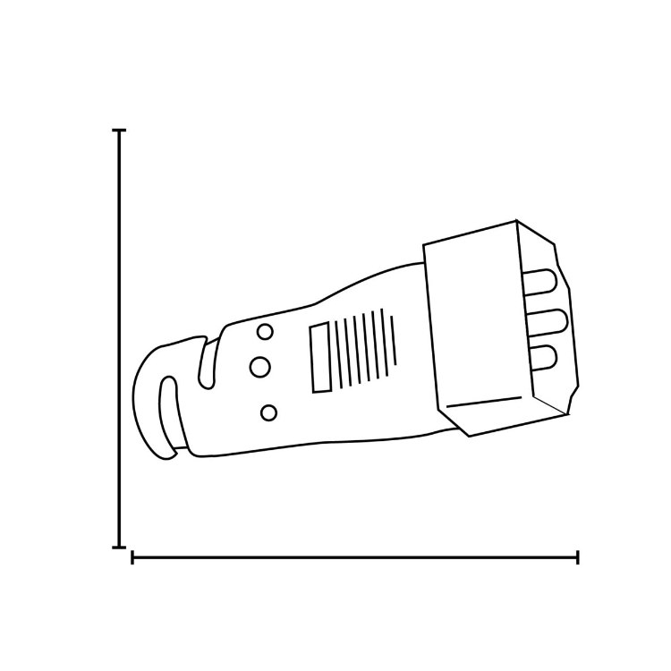 Foto para InteLED Dry Location WHT Connector