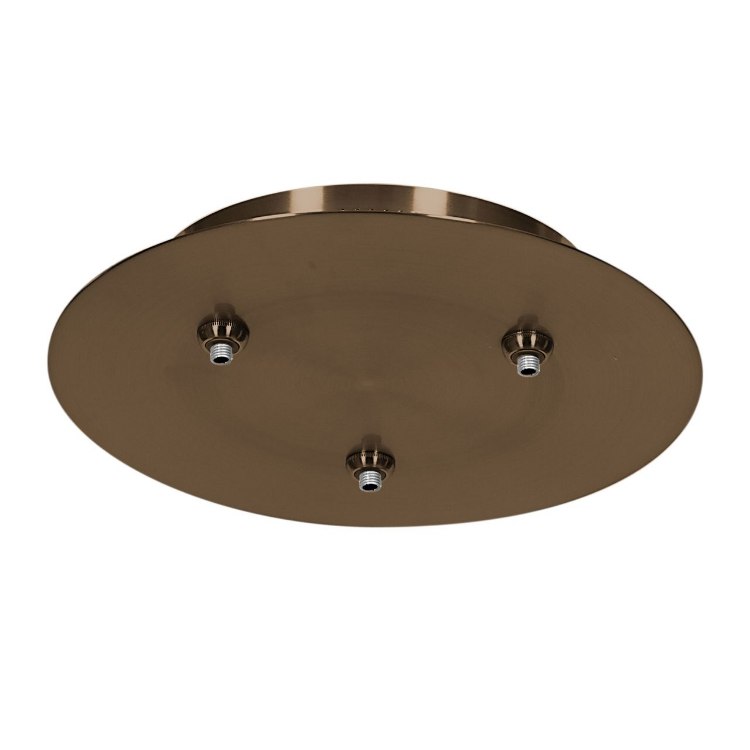 Foto para 50w Unijack Dry Location Bronze Three-Port Round Canopy