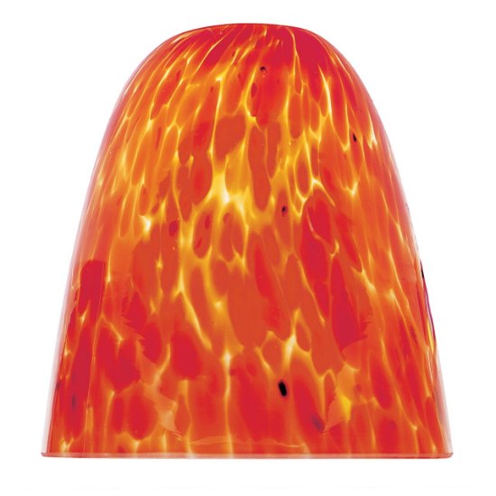 Picture of Elegant'e Red Italian Hand Blown Glass Shade