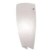 Picture of 26w Daphne GU-24 Spiral Fluorescent Damp Location Alabaster Wall Sconce (CAN 8.5"x4"x0.5")