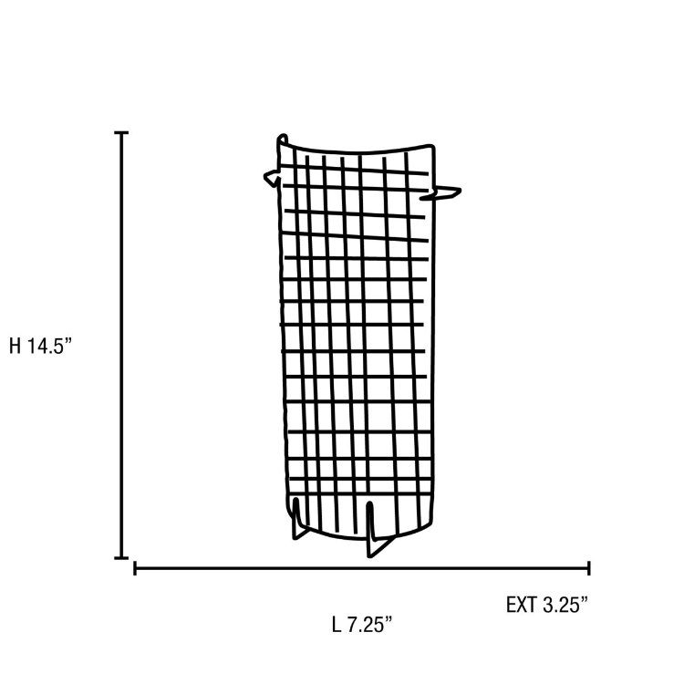 Foto para 36w (2 x 18) Oxygen G24q-2 Quad Fluorescent Damp Location Brushed Steel Checkered Frosted Wall & Vanity (CAN 12.88"x4.75"x0.75")