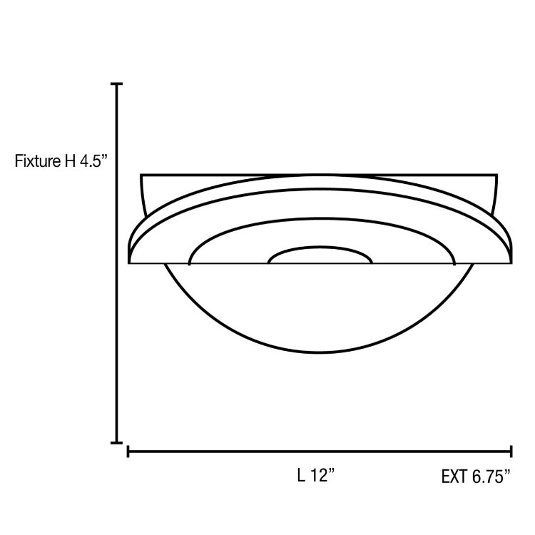 Foto para 100w Helius R7s J-78 Halogen Dry Location Brushed Steel Clear Frosted Wall Sconce (CAN 9.75"x4.25"x1")