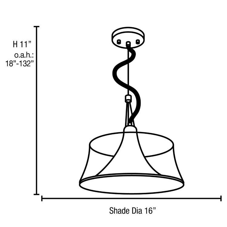 Foto para 100w Metalico E-26 A-19 Incandescent Dry Location Chrome Clear Pendant