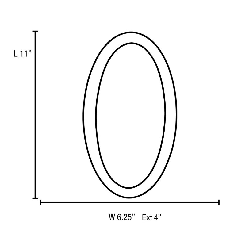 Foto para 13w Cobalt GU-24 Spiral Fluorescent Dry Location Brushed Steel Opal Wall Sconce (CAN 11"x6.2"x1.25")