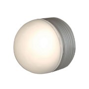 Picture of 13w MicroMoon GU-24 Spiral Fluorescent Satin Frosted Marine Grade Wet Location Ceiling or Wall Fixture (CAN 1.5"Ø4.4")