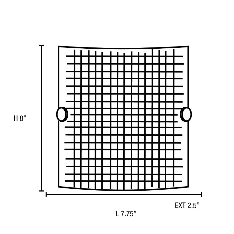 Foto para 13w Radon G24q-1 Quad Fluorescent Damp Location Brushed Steel Checkered Frosted Wall Fixture (CAN 4.75"x6.88"x0.75")