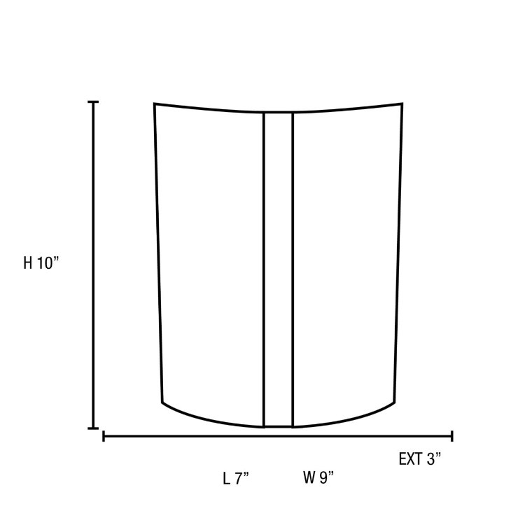 Foto para 14w Sail Module Dry Location Satin LED Wall Washer (CAN 4.25"x4.25"x0.5")
