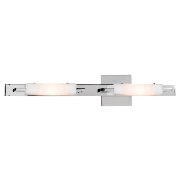 Picture of 150w (2 x 75) Styx R7s J-78 Halogen Dry Location Chrome Opal Wall & Vanity (CAN 23.25"x2.6"x1")