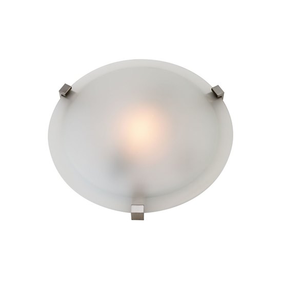 Picture of 150w Cirrus R7s J-118 Halogen Damp Location Satin Frosted Flush-Mount