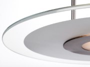 Picture of 150w Helius R7s J-78 Halogen Dry Location Brushed Steel Clear Frosted Pendant (CAN 0.75"Ø8.25")