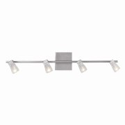 Picture of 160w (4 x 40) Ryan G9 G9 Halogen Dry Location Brushed Steel FCL Bar Wall Fixture
