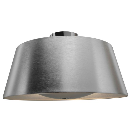Picture of 180w (3 x 60) SoHo E-26 A-19 Incandescent Dry Location Brushed Silver Ceiling
