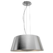 Foto para 180w (3 x 60) SoHo E-26 A-19 Incandescent Dry Location Brushed Silver Pendant