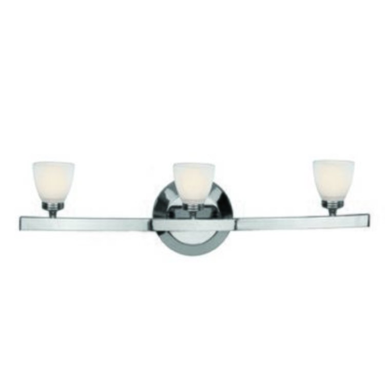 Foto para 180w (3 x 60) Sydney G9 G9 Halogen Dry Location Chrome Opal Wall & Vanity 22"x7"