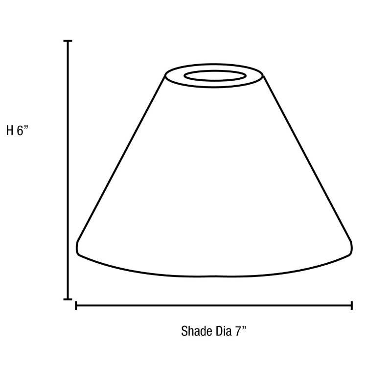 Foto para 18w Martini Glass Pendant GU-24 Spiral Fluorescent Dry Location Brushed Steel White Glass 6"Ø7" (CAN 1.25"Ø5.25")