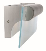 Picture of 18w Roto G24q-2 Quad Fluorescent Dry Location Satin Chrome Frosted Wall & Vanity (CAN 6"x4.25"x1.1")