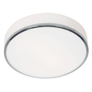 Picture of 24w Aero Module Damp Location Chrome Opal Dimmable LED Flush-mount 4.75"Ø15.7" (CAN Ø11")