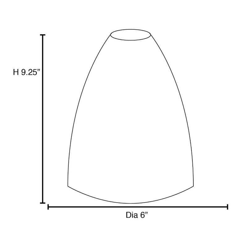 Foto para Rain AMM Cone Glass Shade