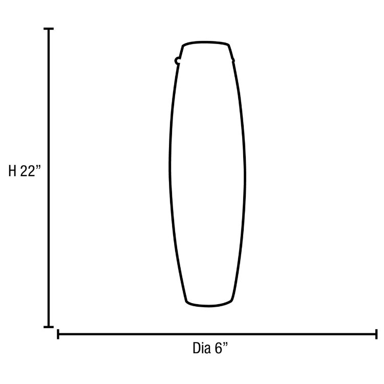 Foto para Manhattan COBALT Tube Glass