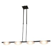 Picture of 400w (4 x 100) Nido R7s J-78 Halogen Dry Location Oil Rubbed Bronze Frosted Semi-Flush or Pendant (CAN 5.5"x5.5"x0.9")
