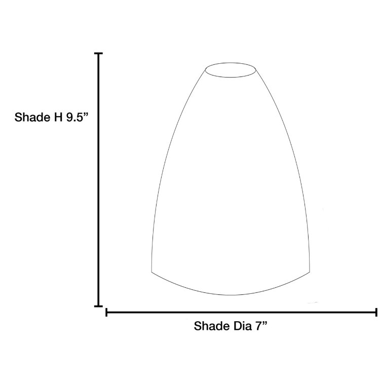 Foto para Safari Cone AMZ Italian Hand Blown Art Glass