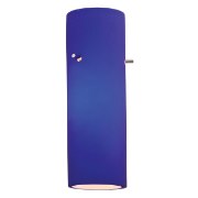Picture of Inari Silk Cobalt Cylinder Glass Shade
