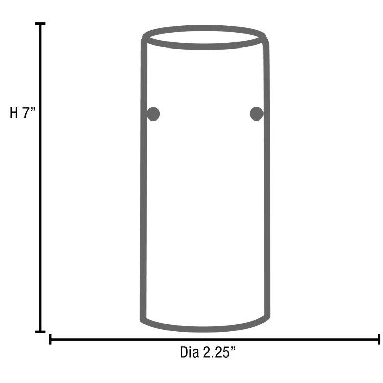 Foto para Inari Silk Cobalt Cylinder Glass Shade