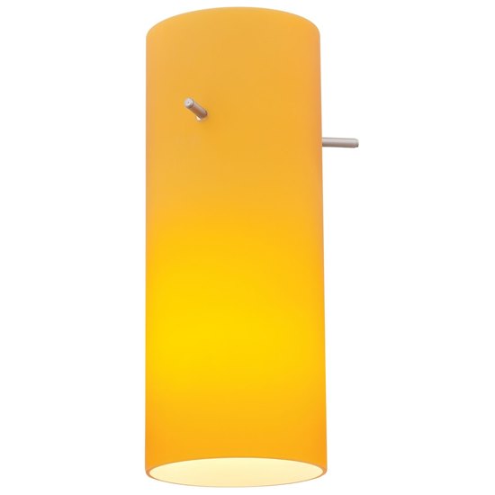 Foto para Cylinder Amber Pendant Glass Shade