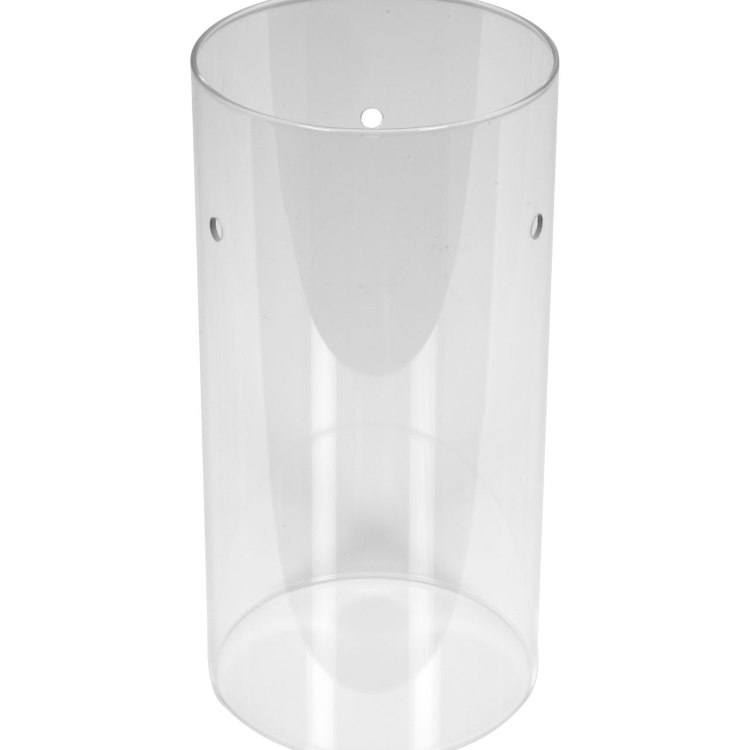 Foto para Clear Glass Cylinder Shade