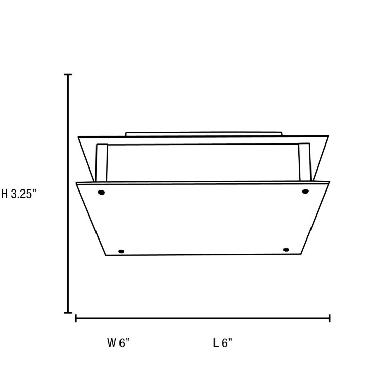 Foto para 60w Vision G9 G9 Halogen Damp Location Brushed Steel Frosted Flush-Mount