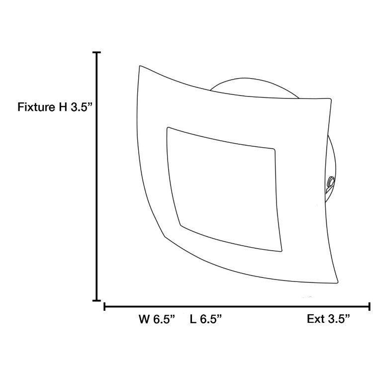 Foto para 40w Argon G9 G9 Halogen Dry Location Brushed Steel Opal Wall or Ceiling Fixture