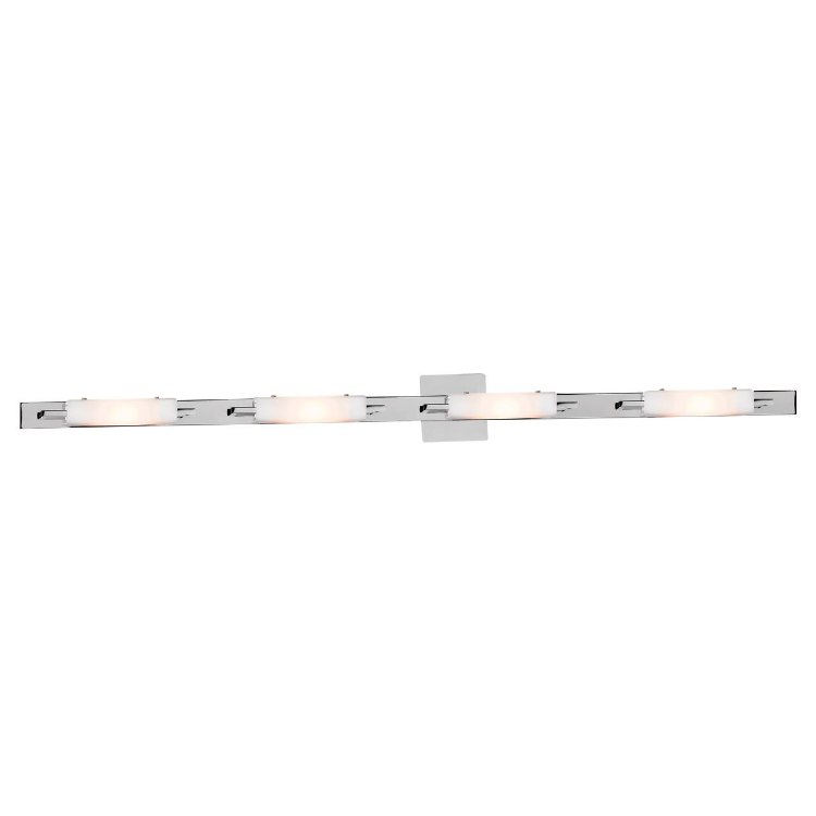 Foto para 300w (4 x 75) Styx R7s J-78 Halogen Dry Location Chrome Opal Wall & Vanity (CAN 46.5"x2.6"x1")