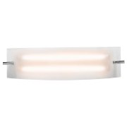 Picture of 78w (2 x 39) Thesis Bi-Pin T-5 HO Linear Fluorescent Dry Location Chrome Frosted Pendant (CAN 4.4"x7.25")