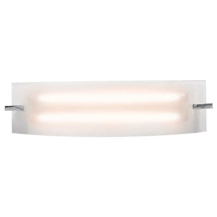 Foto para 78w (2 x 39) Thesis Bi-Pin T-5 HO Linear Fluorescent Dry Location Chrome Frosted Pendant (CAN 4.4"x7.25")