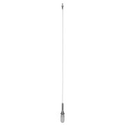 Foto para 35w Omega GY6.35 Bi-Pin Halogen Dry Location Brushed Steel Low Voltage Pendant excluding Mono-Pod (CAN 1.5")