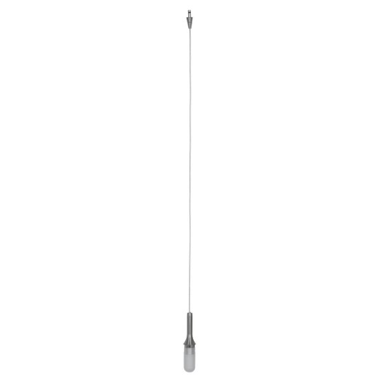 Foto para 35w Omega GY6.35 Bi-Pin Halogen Dry Location Brushed Steel Low Voltage Pendant excluding Mono-Pod (CAN 1.5")