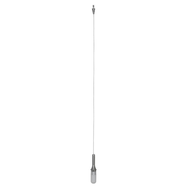 Foto para 35w Omega GY6.35 Bi-Pin Halogen Dry Location Brushed Steel Low Voltage Pendant excluding Mono-Pod (CAN 1.5")