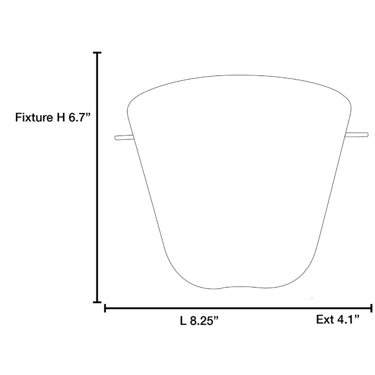 Foto para 60w Aire E-12 B-10 Incandescent Damp Location Chrome Opal Silk Glass Wall Scone