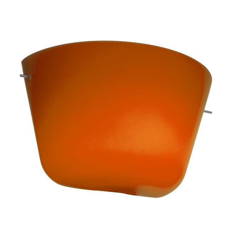 Foto para 60w Aire E-26 A-19 Incandescent Damp Location Chrome Opal Silk Glass Wall Scone