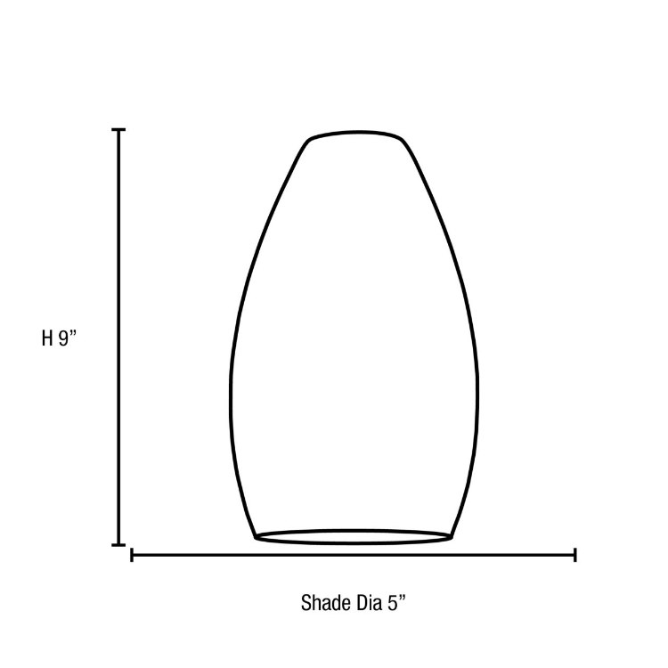 Foto para Inari Silk White Stone Champagne Pendant Glass Shade